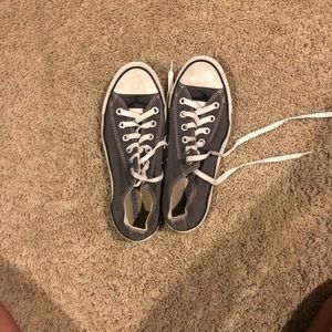 grey converse women’s 8